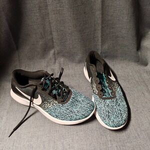 Nike Shoes Womens  10 Flex Contact Running‎ Low Sneakers 908995-004 Blue Black